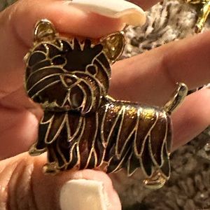 YORKIE BROOCHE FROM LONDON